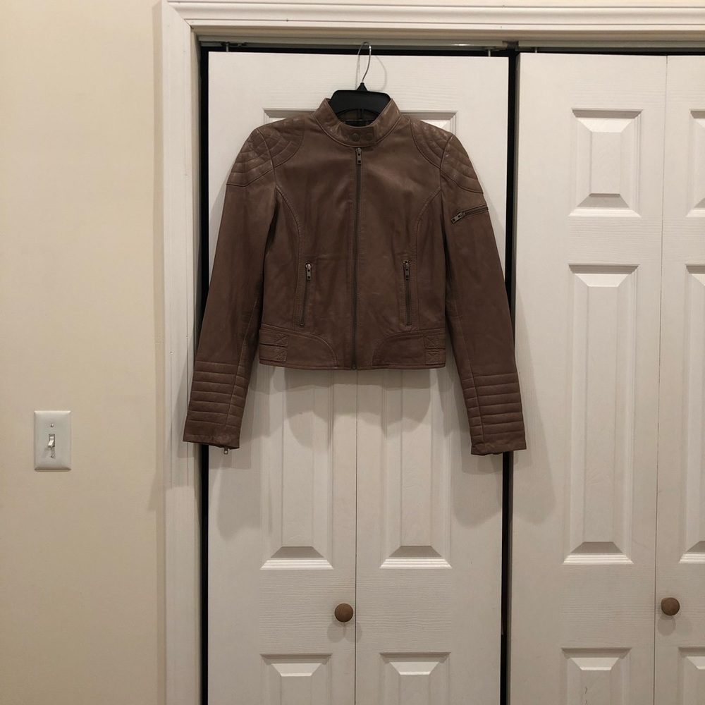 Trouve leather jacket
